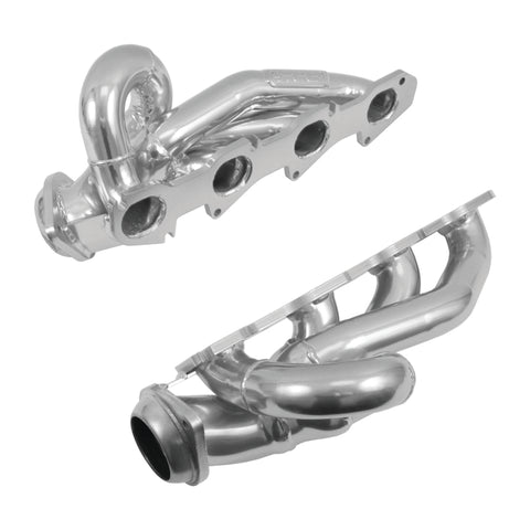 BBK 09-18 Dodge Ram 5.7L Hemi Shorty Tuned Length Exhaust Headers - 1-3/4 Silver Ceramic - 40140
