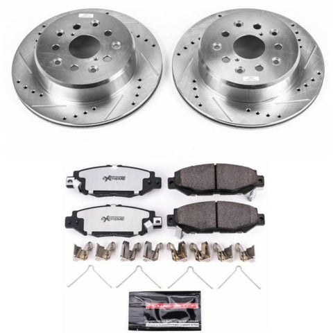 Power Stop 93-97 Lexus GS300 Rear Z26 Street Warrior Brake Kit - K1080-26