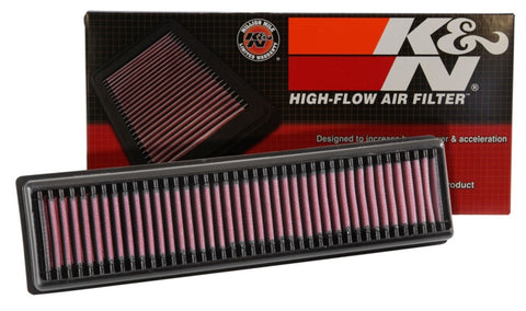 K&N 2015 Mercedes Benz C180 L4-1.6L DSL Replacement Drop In Air Filter - 33-3047