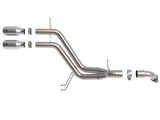 aFe Takeda 13-17 Hyundai Veloster L4-1.6L 2-1/2in 304 SS Axle-Back Exhaust w/ Polished Tips - 49-37019-P