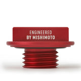 Mishimoto 87-01 Ford Mustang Hoonigan Oil Filler Cap - Red - MMOFC-MUS1-HOONRD