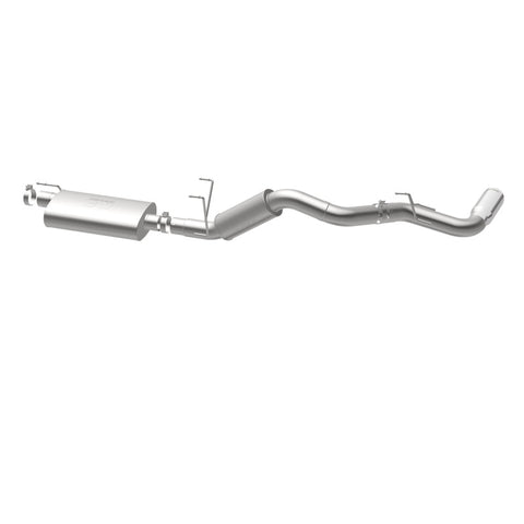 MagnaFlow Cat-Back, SS, 4in, Single Pass Side Rear Exit 5in Tip 14-15 Ram 2500 6.4L V8 CC LB/MC SB - 19200
