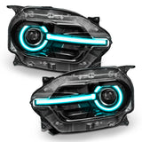 Oracle 2021 Ford Bronco Sport RGB+W Headlight DRL + Halo - ColorSHIFT w/ RF Controller - 1454-330