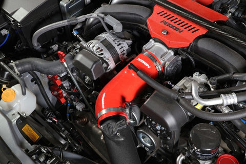 PERRIN 22-26 Subaru BRZ / Toyota GR86 Inlet Hose - Red - PSP-INT-432RD