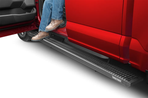 N-Fab Growler Fleet 15-19 Ford F-150 / 17-19 F-250/F-350 Crew Cab - Cab Length - Tex. Black - GFF15CC-TX