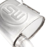 Stainless Works 2018 Jeep TrackHawk 6.2L 3in Catback System X-Pipe Turbo S-Tube Muffler Stock Exit - JEEP1862CB-S