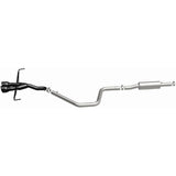 MagnaFlow 2019 Hyundai Veloster 1.6L 2.5in Center Exit Stainless Steel Cat-Back Exhaust w/Blk Tips - 19455