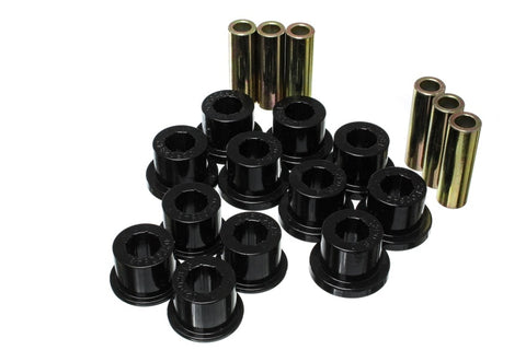 Energy Suspension Rear Leaf Spring Bushings - Black - 8.2116G