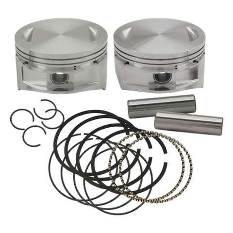 S&S Cycle 84-99 BT 4in x 4-1/2in Piston Set - .020in - 92-1412