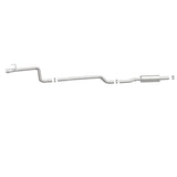 MagnaFlow CatBack 16-19 Chevy Cruze 1.4L Street Series Single Exit Polished Stainless Exhaust - 19269