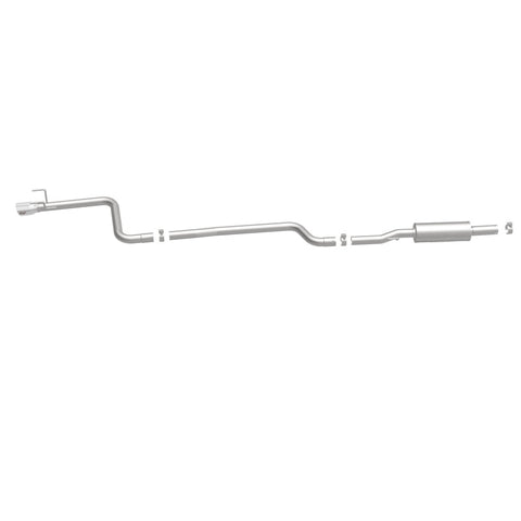 MagnaFlow CatBack 16-19 Chevy Cruze 1.4L Street Series Single Exit Polished Stainless Exhaust - 19269