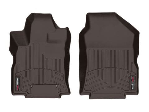 WeatherTech 2019+ Subaru Ascent Front FloorLiners - Cocoa - 4714751