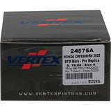Vertex Piston 22-24 Honda CRF 250 R 250cc Forged Replica Piston Kit - 24575A