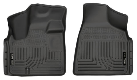 Husky Liners 08-12 Chrysler Town Country/Dodge Grand Caravan WeatherBeater Black Floor Liners - 18091