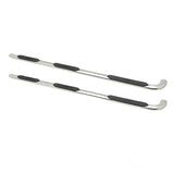 Westin 15-18 Chevy Silv 25/3500 Dbl Cab (6.5ft)/Dually (8ft) Platinum 4 Oval WTW Nerf Step Bars - SS - 24-54560