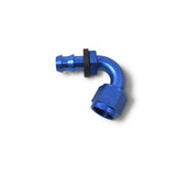 Russell Performance -6 AN Twist-Lok 120 Degree Hose End (9/16in Radius) - 626000