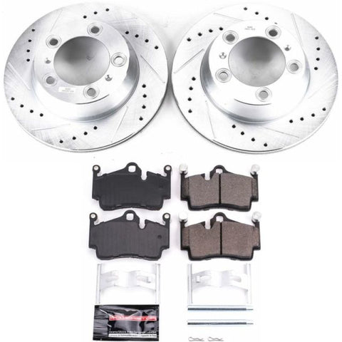 Power Stop 05-12 Porsche Boxster Rear Z23 Evolution Sport Brake Kit - K5633