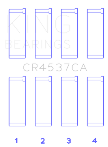 King Mini Cooper S/Cooper S Conv/Works W10B16A (Size STD) Rod Bearing Set - CR4537CA