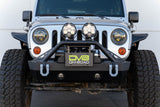 DV8 Offroad Fairlead Mounted Flip-Up License Plate Bracket - LPBM-02