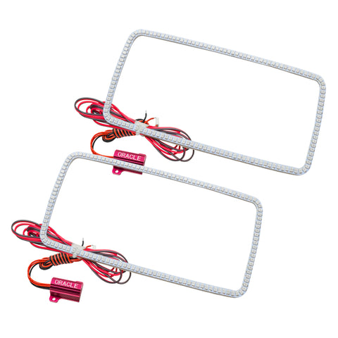 Oracle Chevrolet Silverado 07-13 LED Fog Halo Kit - White - 1234-001