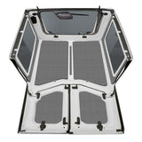 DEI 18-23 Jeep Wrangler JL 2-Door Boom Mat Complete Headliner Kit - 7 Piece - Gray - 50282