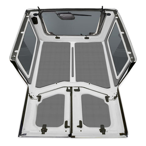 DEI 18-23 Jeep Wrangler JL 2-Door Boom Mat Complete Headliner Kit - 7 Piece - Gray - 50282