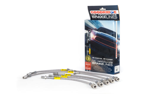 Goodridge 8/84-7/87 Toyota Corolla GTS - Rear Disc Brake Lines - 21080