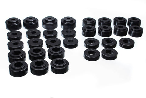 Energy Suspension Gm Body Mount Set - Black - 3.4115G