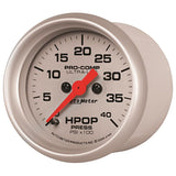 Autometer Ultra-Lite 2 1/16in Electrical 0-4000 PSI High Press Oil Pressure Gauge 94-07 Ford 7.3L - 4396