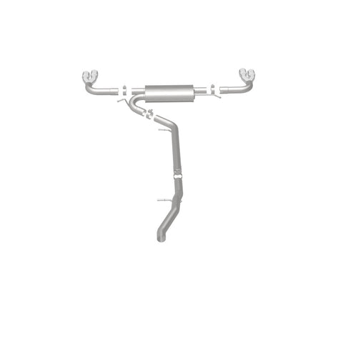 MagnaFlow 15-17 GMC Terrain V6 3.6L 409SS Cat-Back Exhaust Quad Split Rear with 3in Polished Tips - 19114