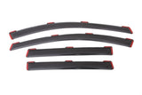AVS 13-18 Ford Escape Ventvisor In-Channel Front & Rear Window Deflectors 4pc - Smoke - 194383