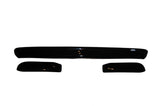 AVS 01-10 Chrysler PT Cruiser Bugflector Deluxe 3pc Medium Profile Hood Shield - Smoke - 45518