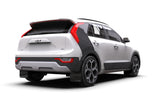 Rally Armor 2023 Kia Niro SG2 Black UR Mud Flap Blue Logo - MF21-UR-BLK-BL