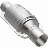 MagnaFlow Univ Cat Conv 2.5in Inlet/Outlet Ctr/Ctr Round 9in Body L x 5.125in W x 13in Overall L - 51236