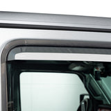 Putco 09-14 Ford F-150 Super Cab / Crew Cab- Fronts Only - Tape-On Element Chrome Window Visors - 480151