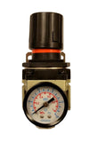 Kleinn 150 PSI Inline Air Pressure Regulator w/ 1/4In NPT Inlet / Outlet Ports - 1150