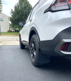 Rally Armor 23-26 Kia Sportage Black UR Mud Flap w/ Red Logo - MF81-UR-BLK-RD