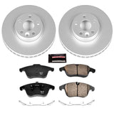 Power Stop 11-14 Volvo S60 Front Z23 Evolution Sport Coated Brake Kit - CRK5608