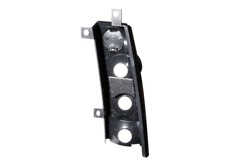 ANZO 1996-2002 GMC Savana Taillights Black - 211148