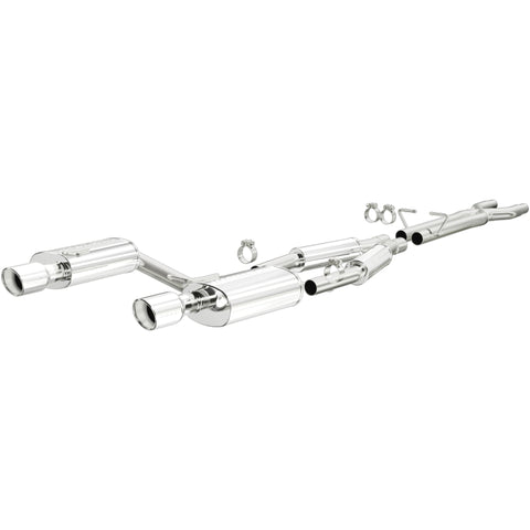MagnaFlow 05-07 Audi A4 Quattro V6 3.2L SS Cat-Back Dual Split Rear Exit 2 Tips Perf Exhaust Sys - 15326