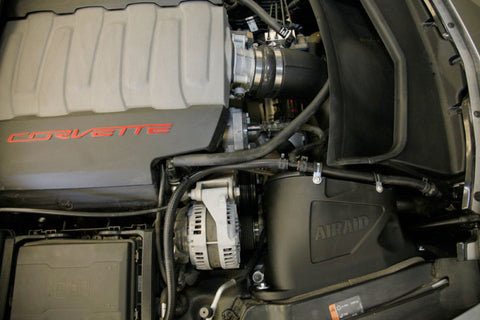 Airaid 14-18 Chevrolet Corvette V8-6.2L F/I Intake System w/ Tube (Oiled / Red Media) - 250-274