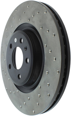 StopTech 12 Audi A6 Quattro/11-12 A7 Quattro/13 Q5/7-11/13 S4/12 S5 Front Right Drilled Rotor - 128.33138R