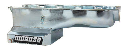 Moroso Chevrolet Big Block Mark IV Kicked Out Wet Sump 6qt 8in Steel Oil Pan - 20401