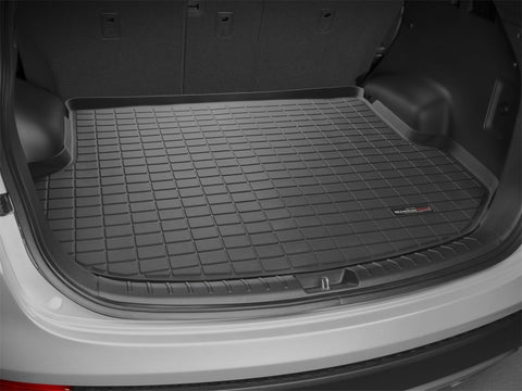 WeatherTech 13+ Hyundai Santa Fe Cargo Liners - Black - 40556