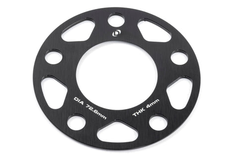Dinan Wheel Spacers - 5x120 - 72.6mm CB - 4mm Thick (Set of 2) - D210-2034