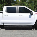 Westin 2019 Chevrolet Silverado/Sierra 1500 Crew Cab R7 Nerf Step Bars - Black - 28-71275