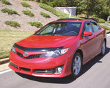 AVS 18-19 Toyota Camry Aeroskin Low Profile Acrylic Hood Shield - Smoke - 320070