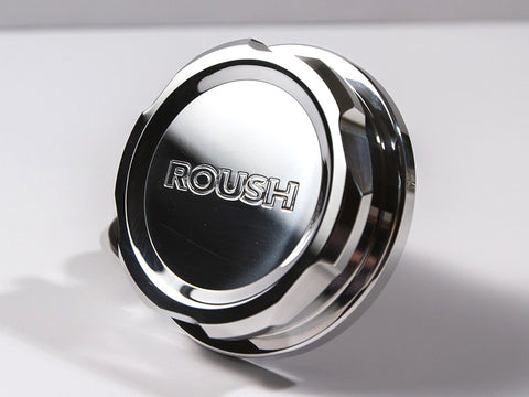 Roush 1996-2018 Ford Mustang Polished Billet Radiator Cap - 421258