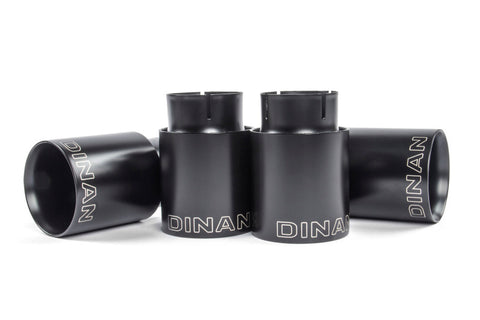 Dinan 23-26 BMW M240i/M240i xDrive (G42) Valved Axleback Exhaust System - Black Tips - D660-0098-BLK