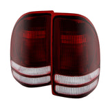 xTune Dodge Dakota 1997-2004 OEM Style Tail Lights -Red Smoked ALT-JH-DDAK97-OE-RSM - 9028762
